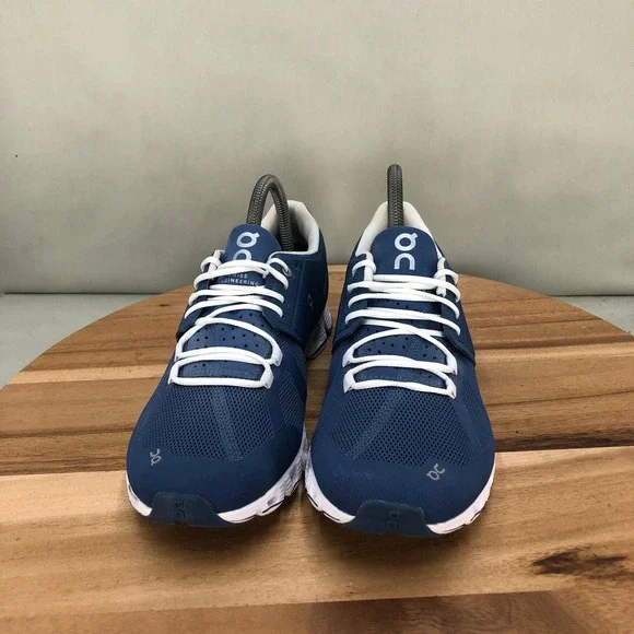 On Cloud 5 Running Shoes Womens 8 Blue White Lightweight Cushioned Comfort - Picture 2 of 8